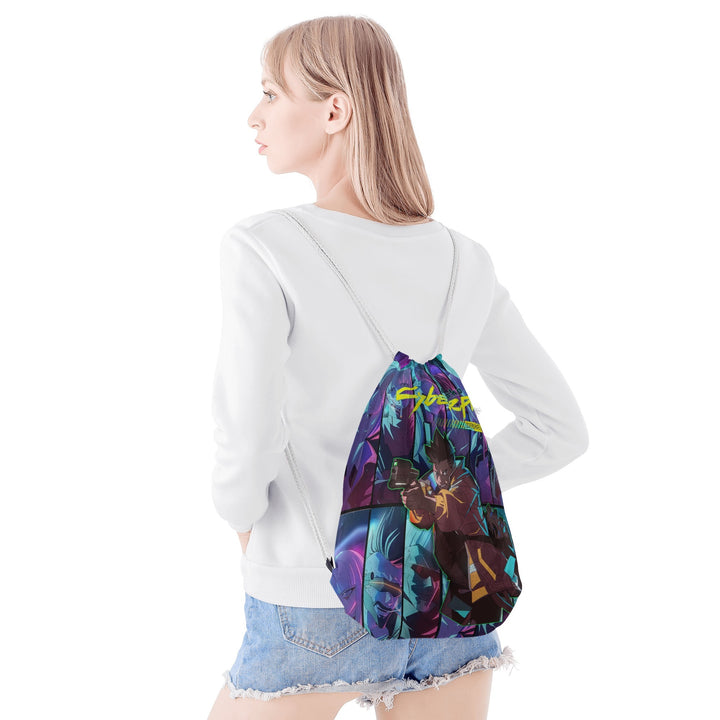 Cyberpunk Edgerunners Drawstring Bag