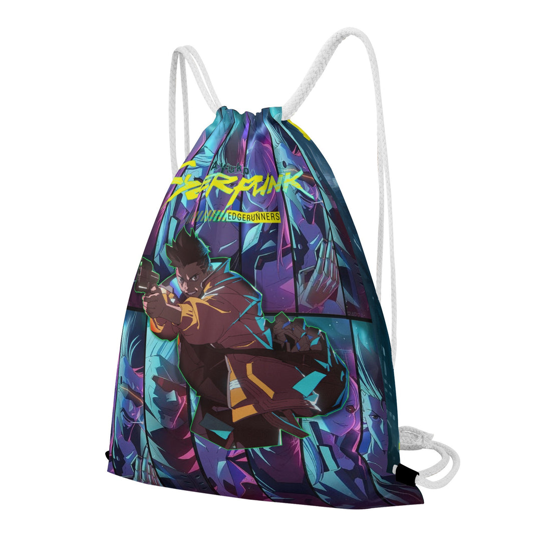 Cyberpunk Edgerunners Drawstring Bag