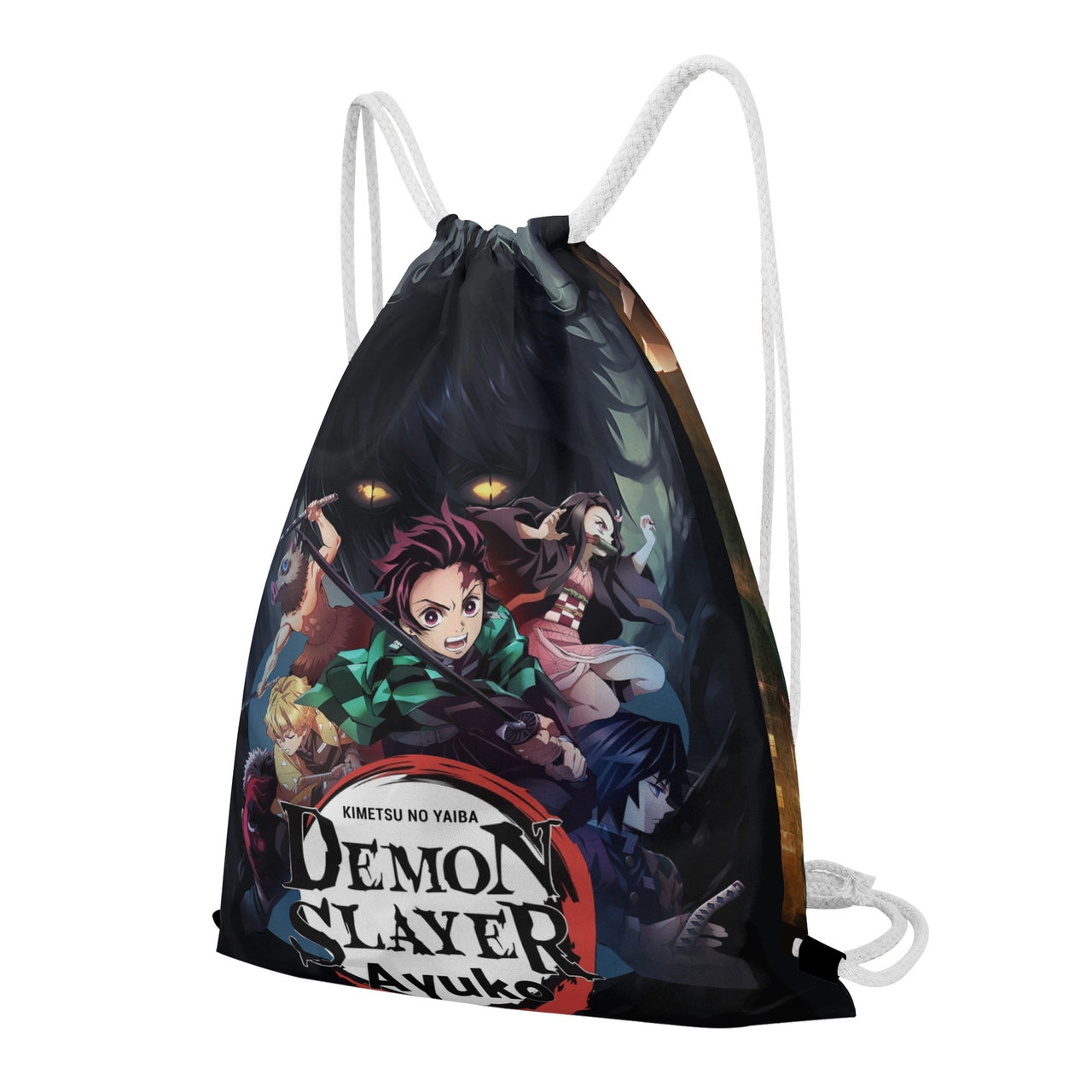Demon Slayer Anime Drawstring Bag