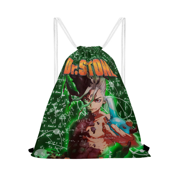 Dr. Stone Anime Drawstring Bag