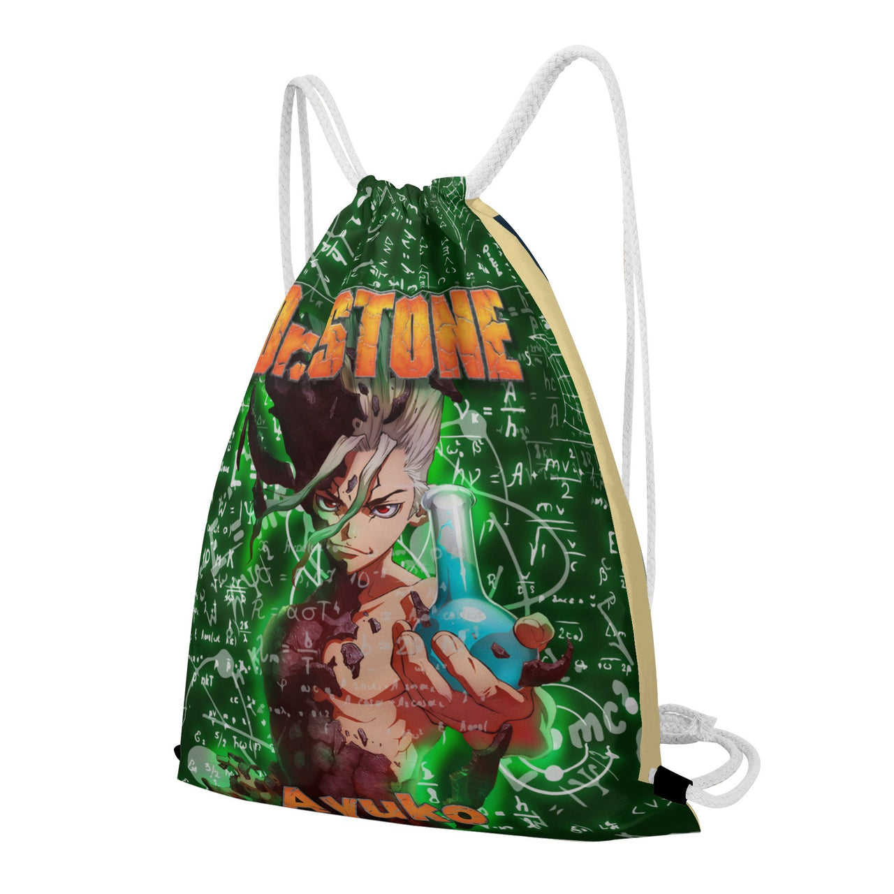 Dr. Stone Anime Drawstring Bag