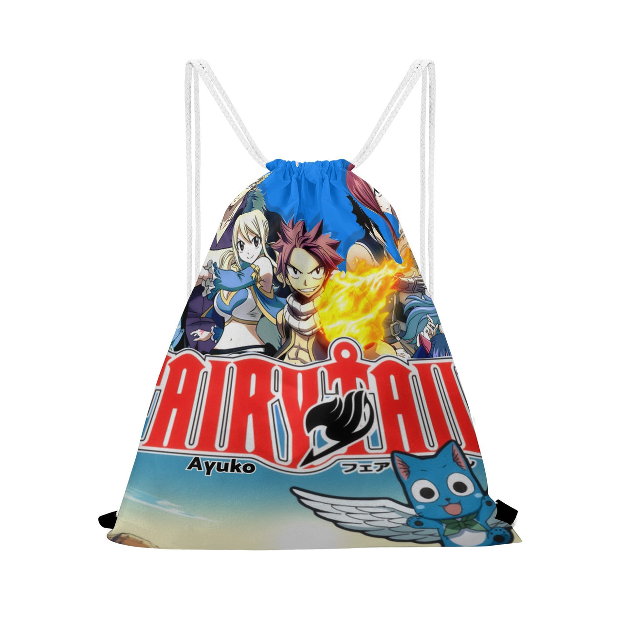 Fairy Tail Anime Drawstring Bag