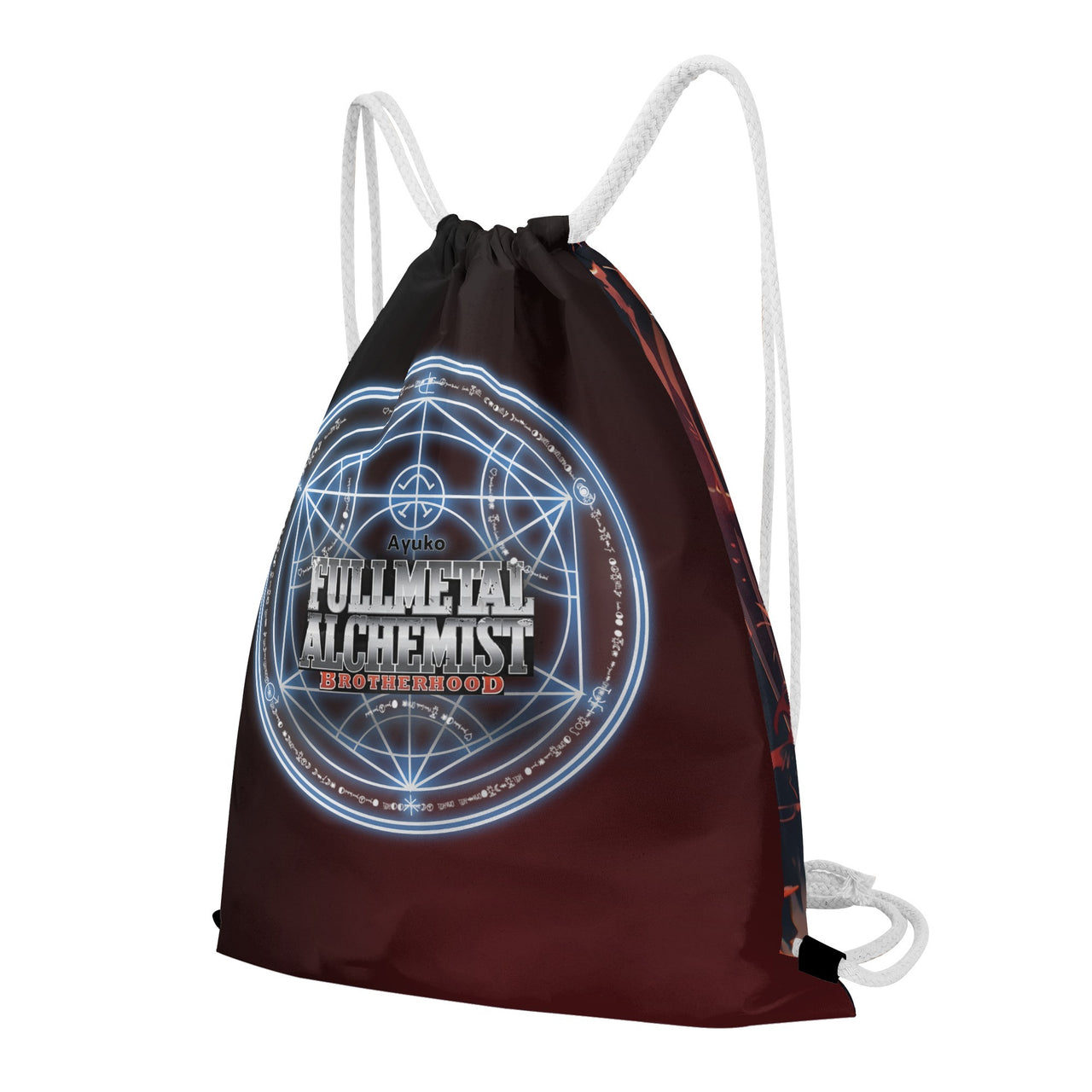 Fullmetal Alchemist Anime Drawstring Bag