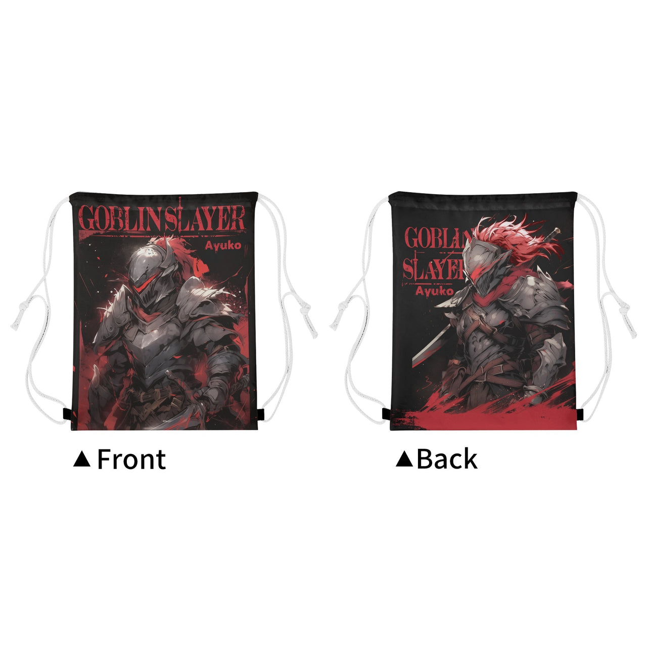 Goblin Slayer Anime Drawstring Bag
