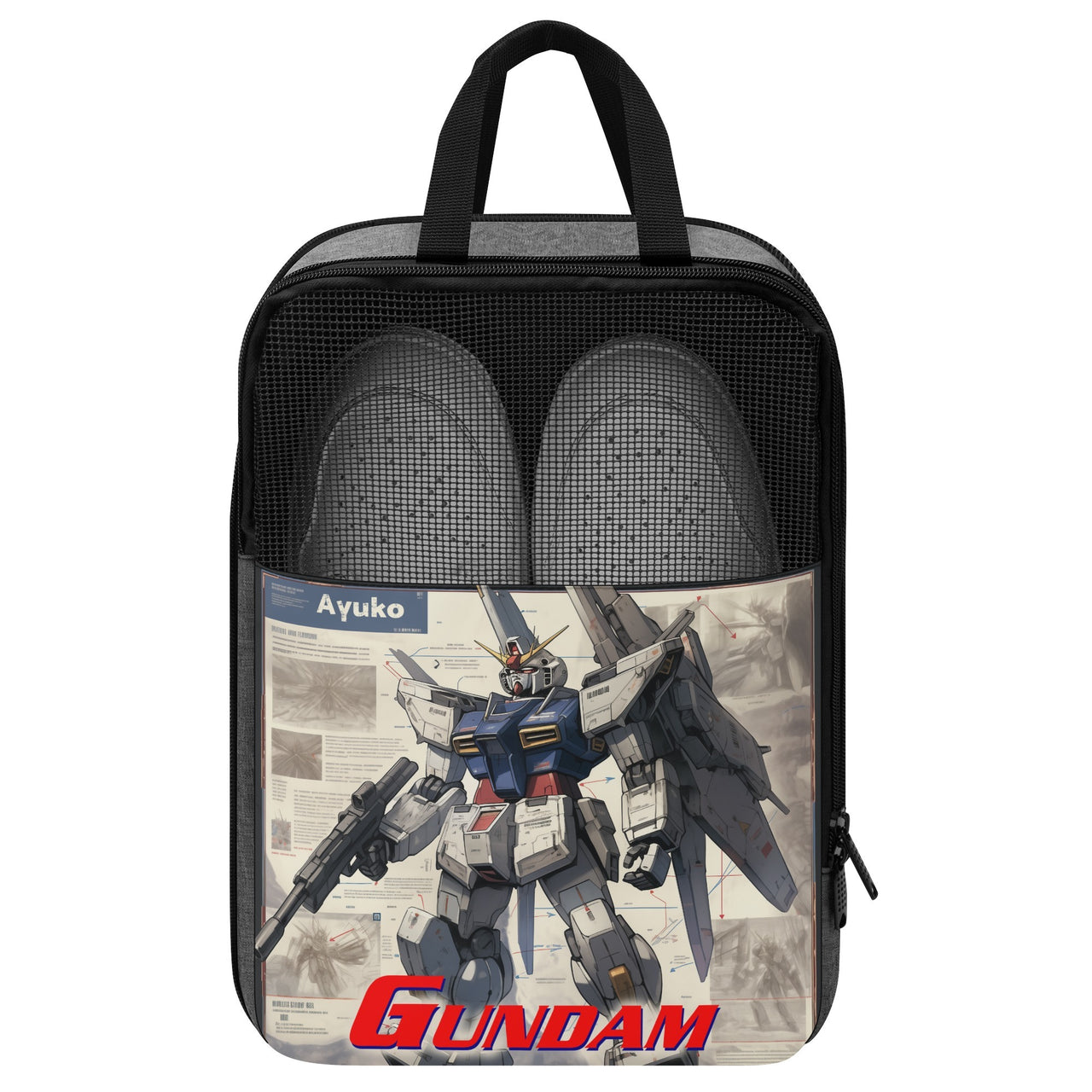 Gundam Anime Shoe Bag