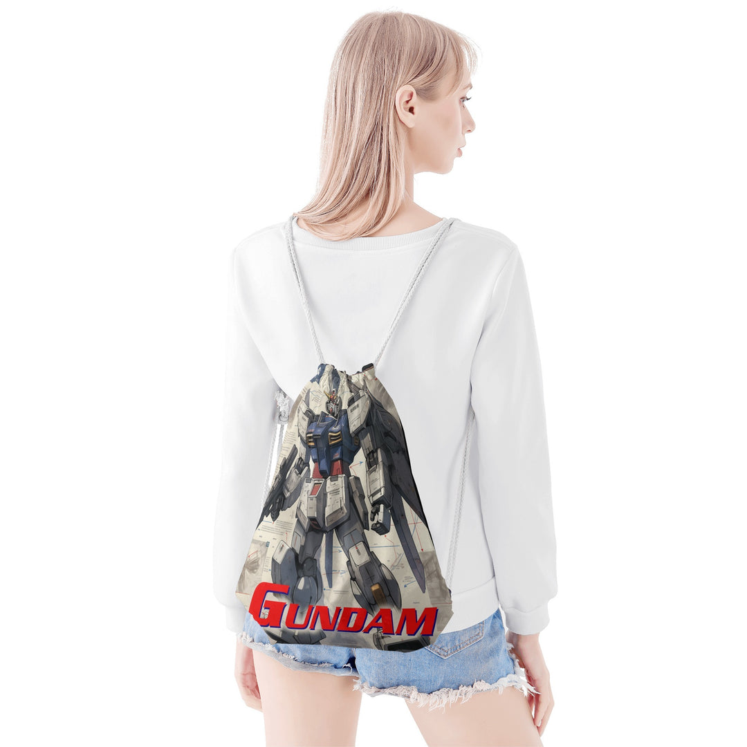 Gundam Anime Drawstring Bag