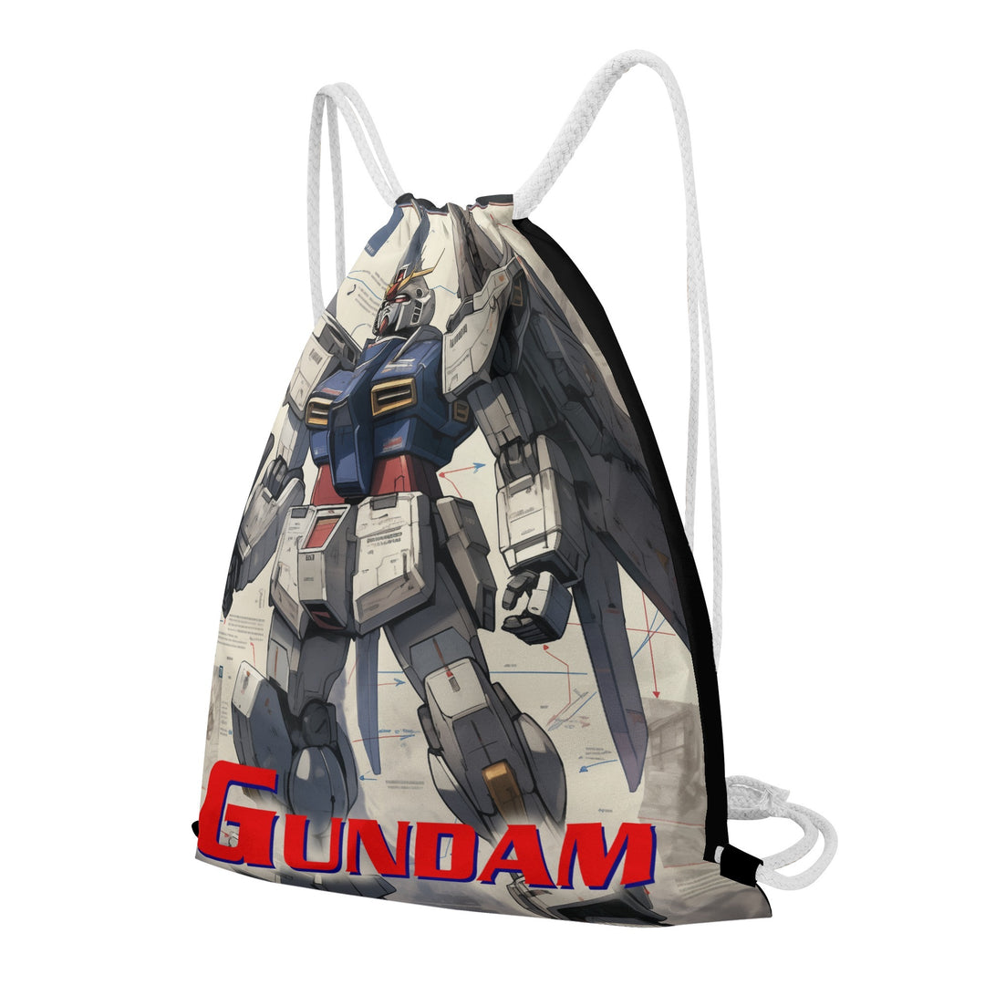 Gundam Anime Drawstring Bag