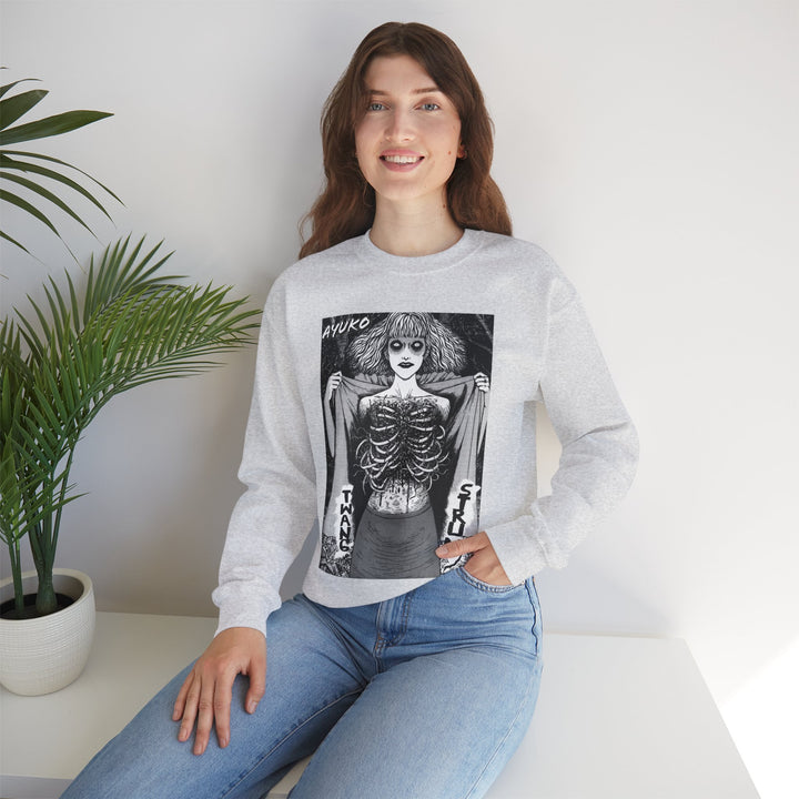 Junji Ito Ribs Woman Sweatshirt