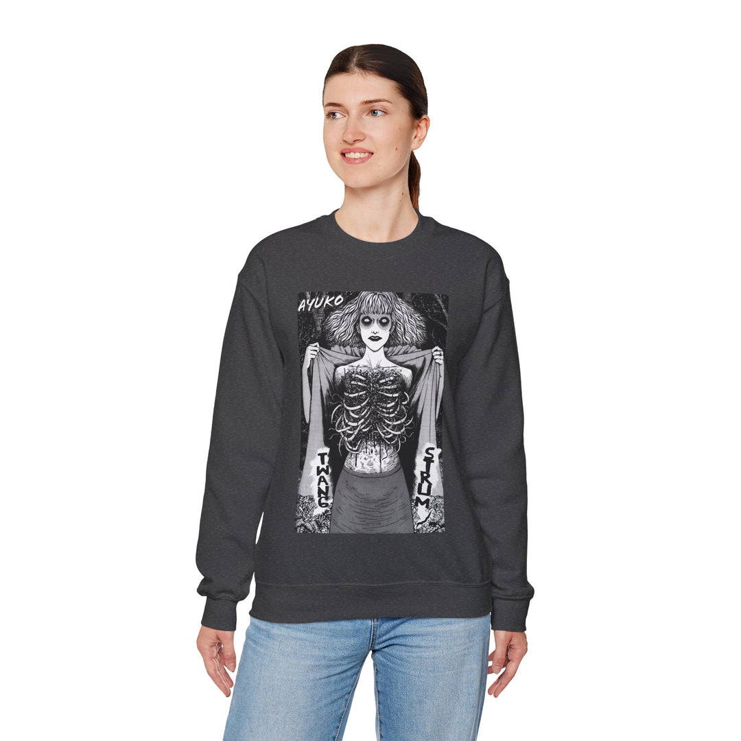 Junji Ito Ribs Woman Sweatshirt