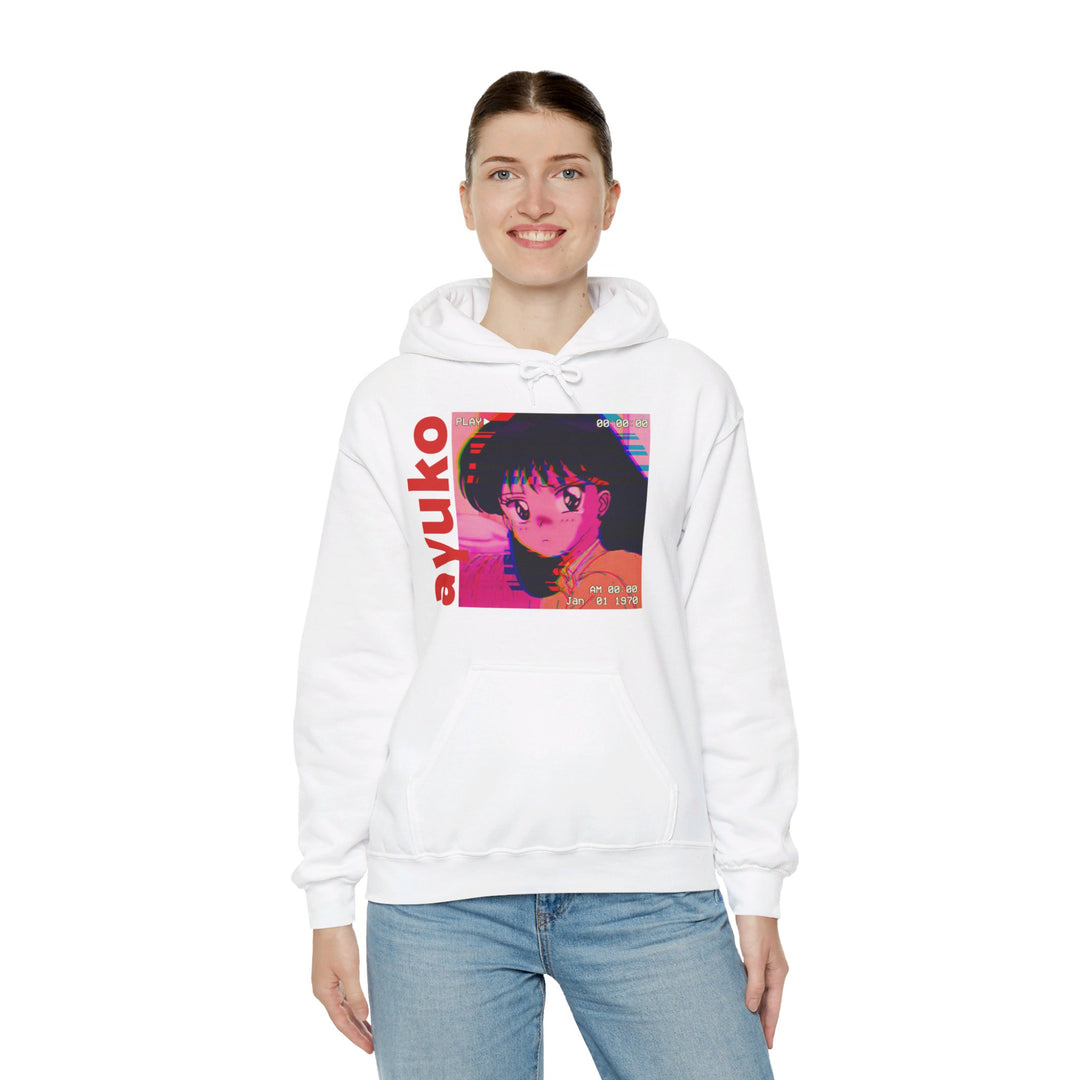 Sailor Mars VHS Ayuko Anime Hoodie