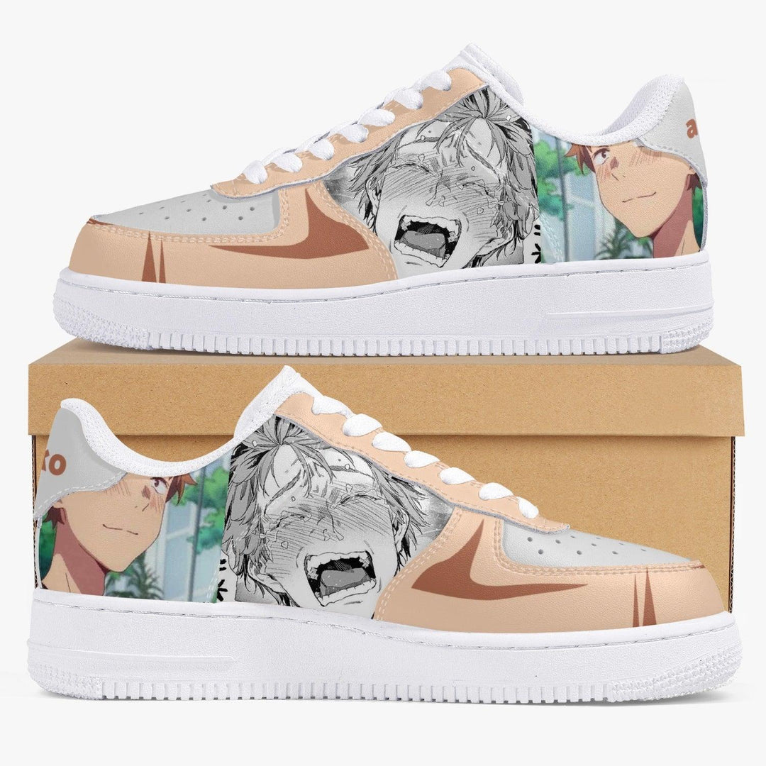 Rent A Girlfriend Kazuya Kinoshita AF1 Anime Shoes _ Rent A Girlfriend _ Ayuko