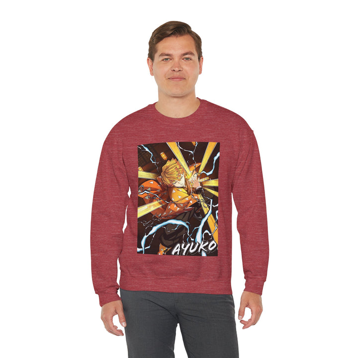 Zenitsu Breath of Thunder Ayuko Anime Sweatshirt