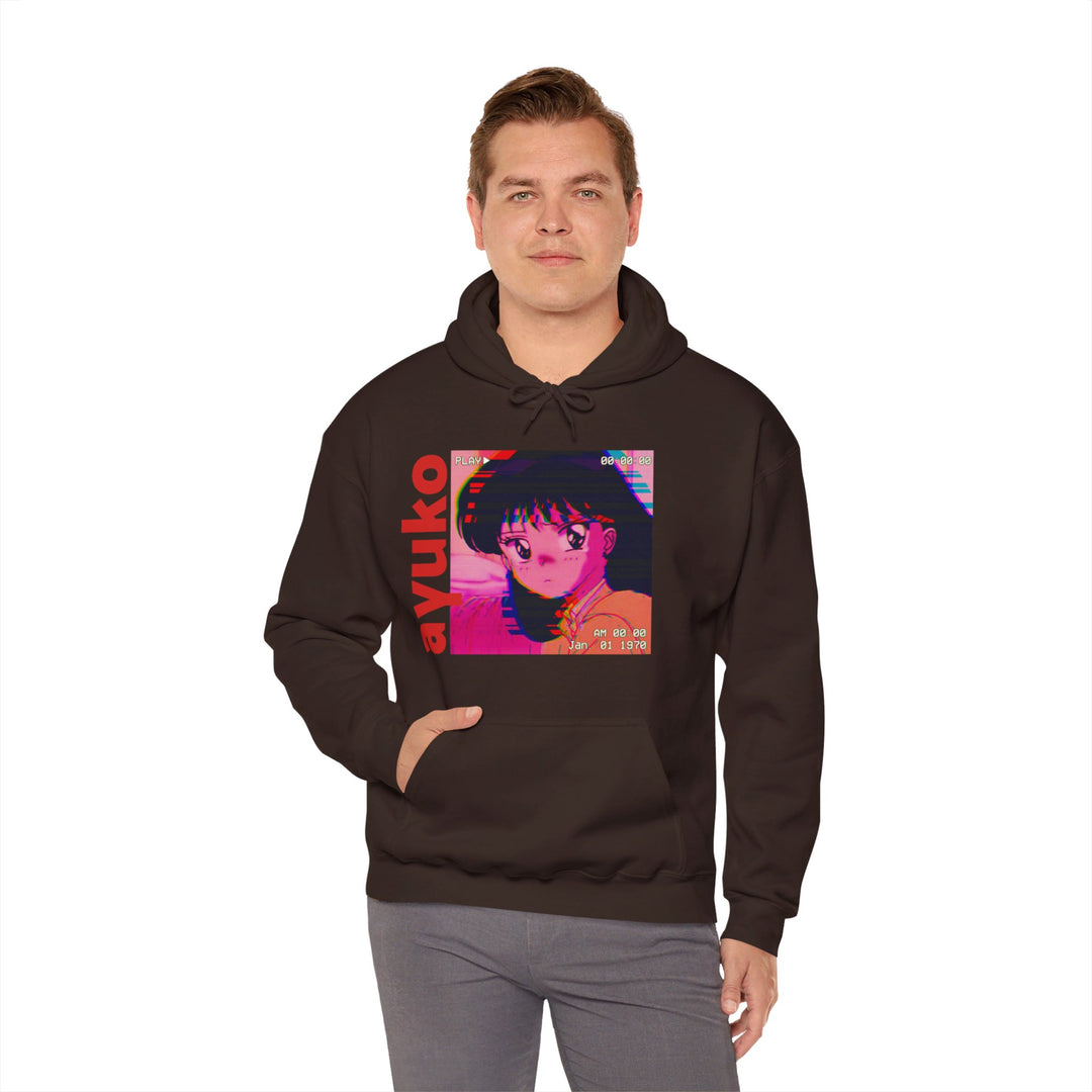 Sailor Mars VHS Ayuko Anime Hoodie