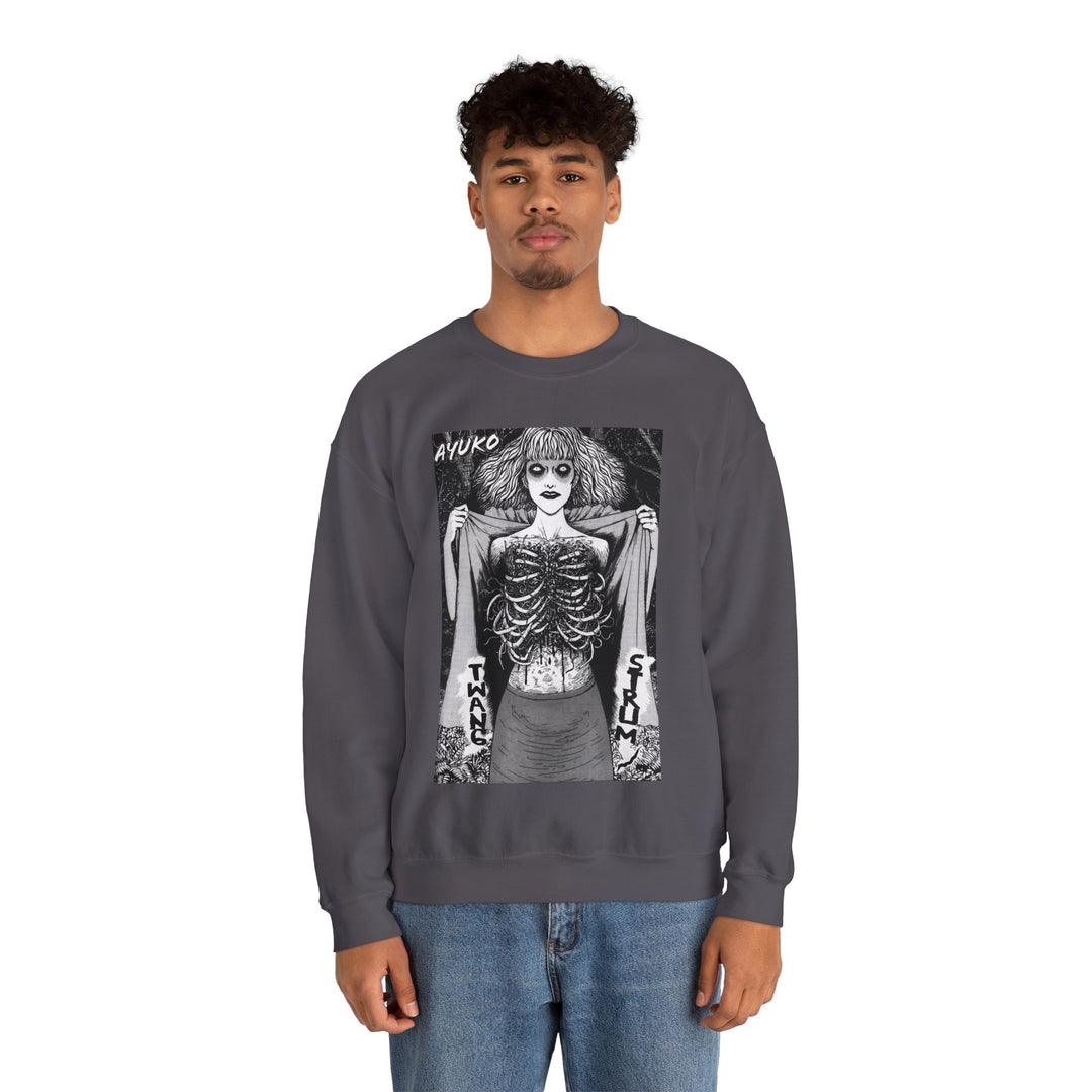 Junji Ito Ribs Woman Sweatshirt