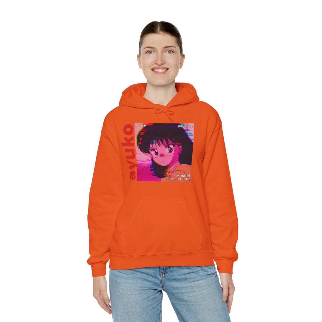 Sailor Mars VHS Ayuko Anime Hoodie