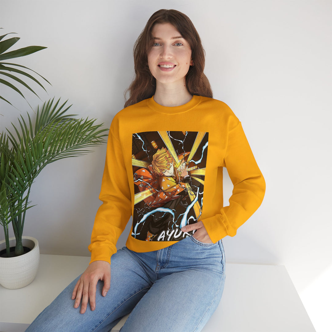 Zenitsu Breath of Thunder Ayuko Anime Sweatshirt