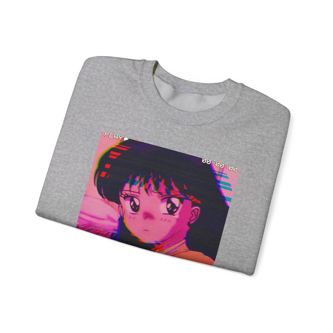 Sailor Mars VHS Anime Sweatshirt