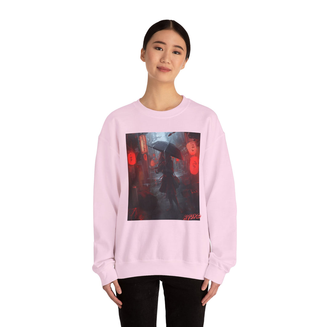 Girl in the Rain Sweatshirt