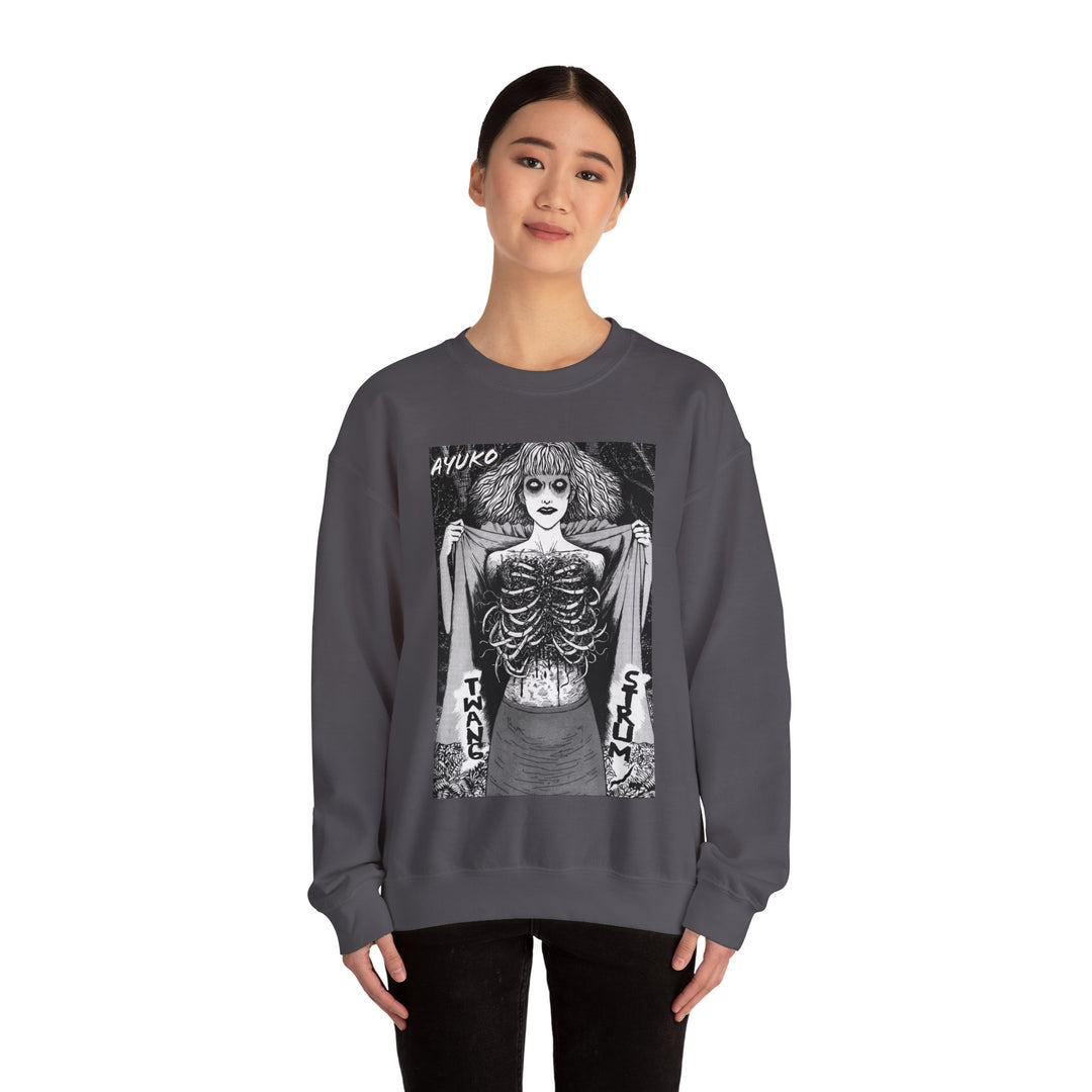 Junji Ito Ribs Woman Sweatshirt