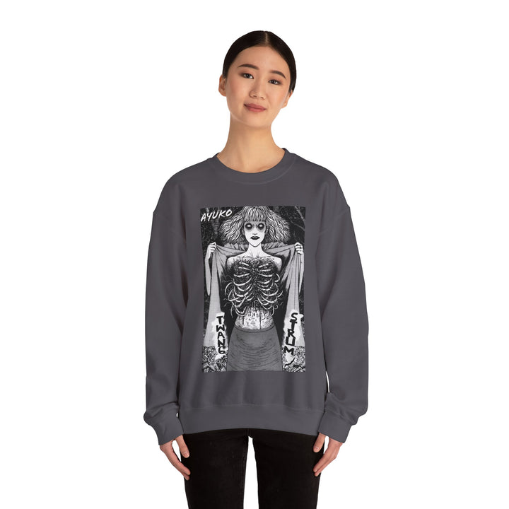 Junji Ito Ribs Woman Sweatshirt