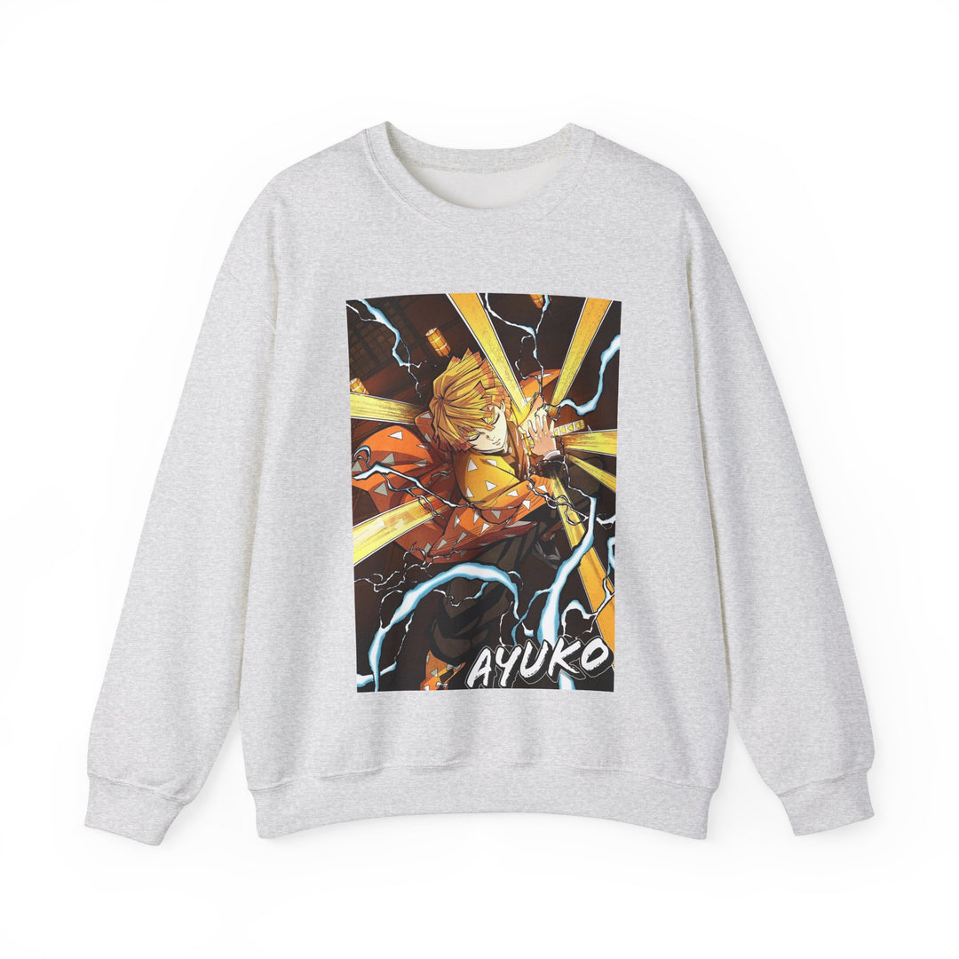 Zenitsu Breath of Thunder Ayuko Anime Sweatshirt