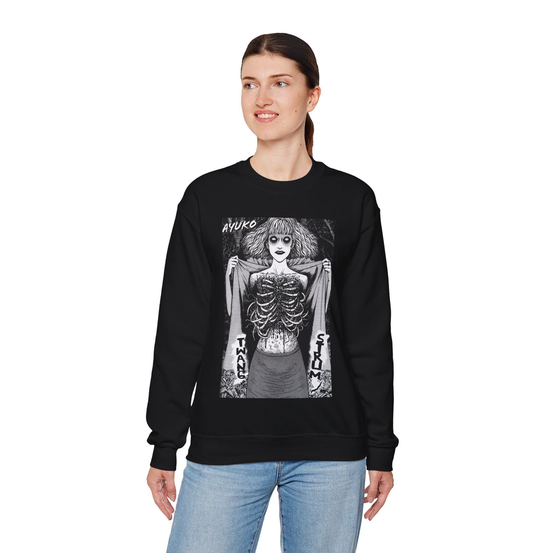 Junji Ito Ribs Woman Sweatshirt