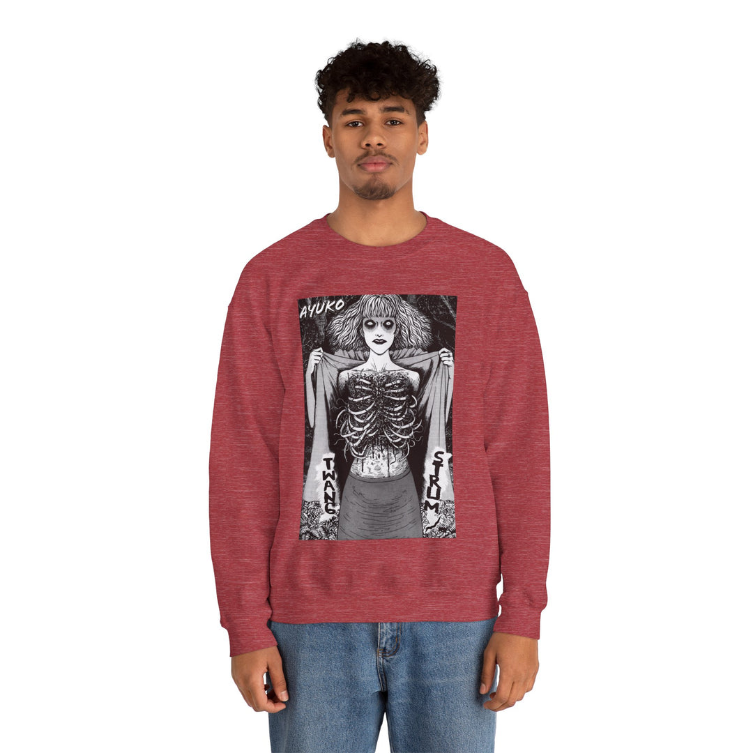 Junji Ito Ribs Woman Sweatshirt