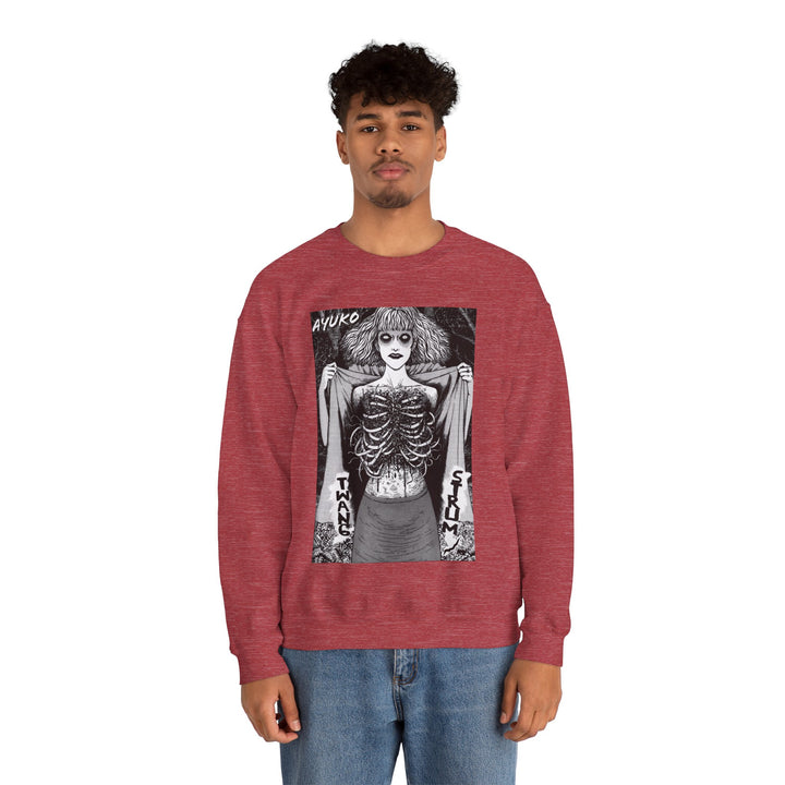 Junji Ito Ribs Woman Sweatshirt