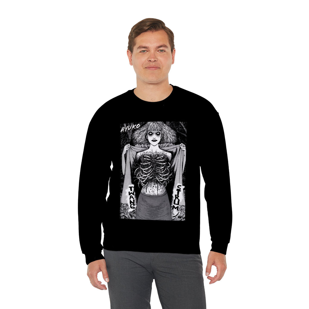 Junji Ito Ribs Woman Sweatshirt