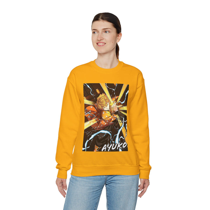 Zenitsu Breath of Thunder Ayuko Anime Sweatshirt