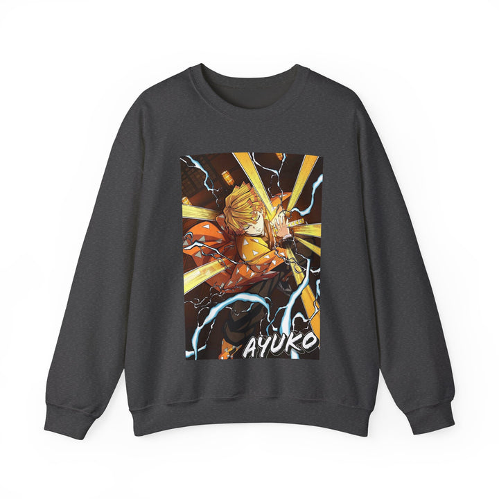 Zenitsu Breath of Thunder Ayuko Anime Sweatshirt