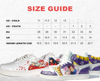 Thumbnail for Zenitsu Agatsuma High-Top Canvas-Schuhe für Kinder