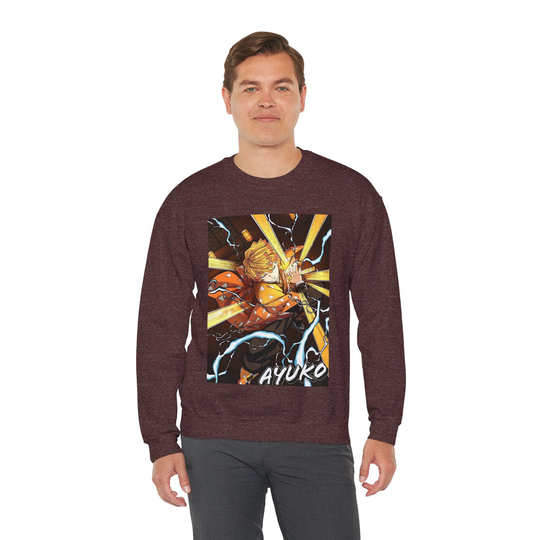 Zenitsu Breath of Thunder Ayuko Anime Sweatshirt