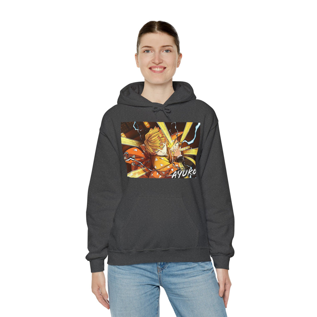 Zenitsu Breath of Thunder Ayuko Anime Hoodie