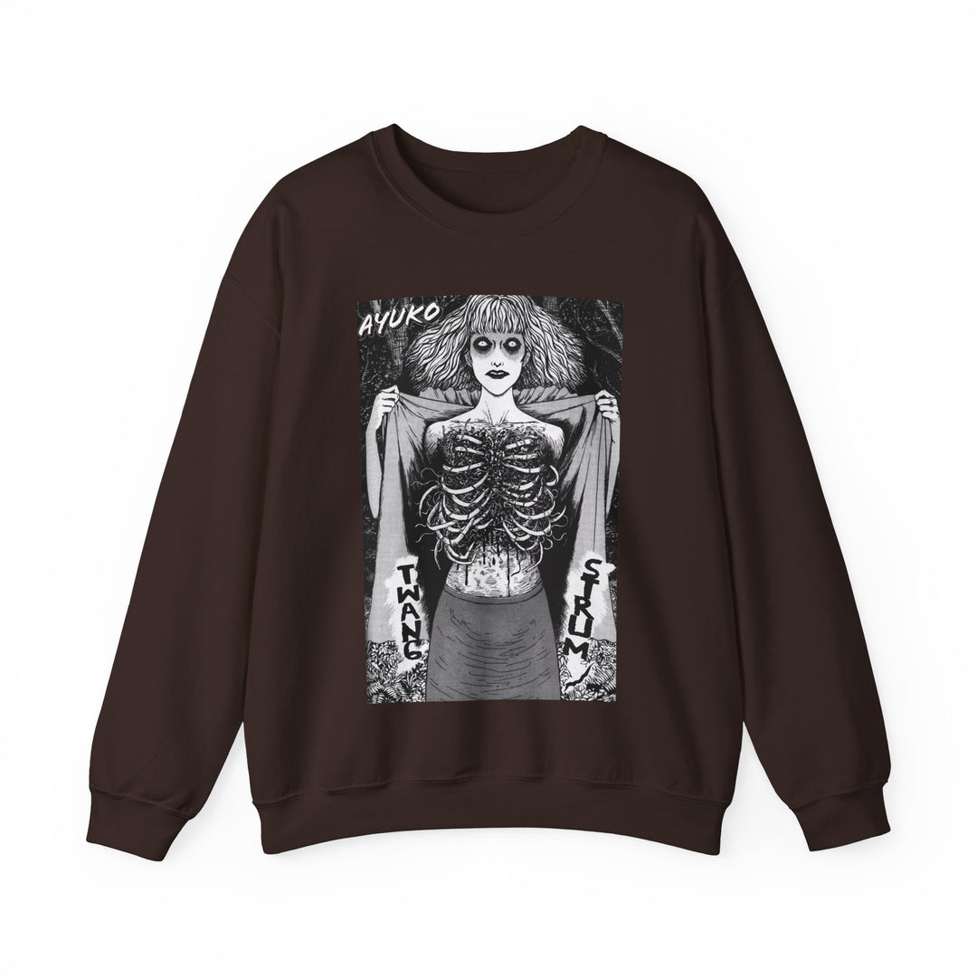 Junji Ito Ribs Woman Sweatshirt