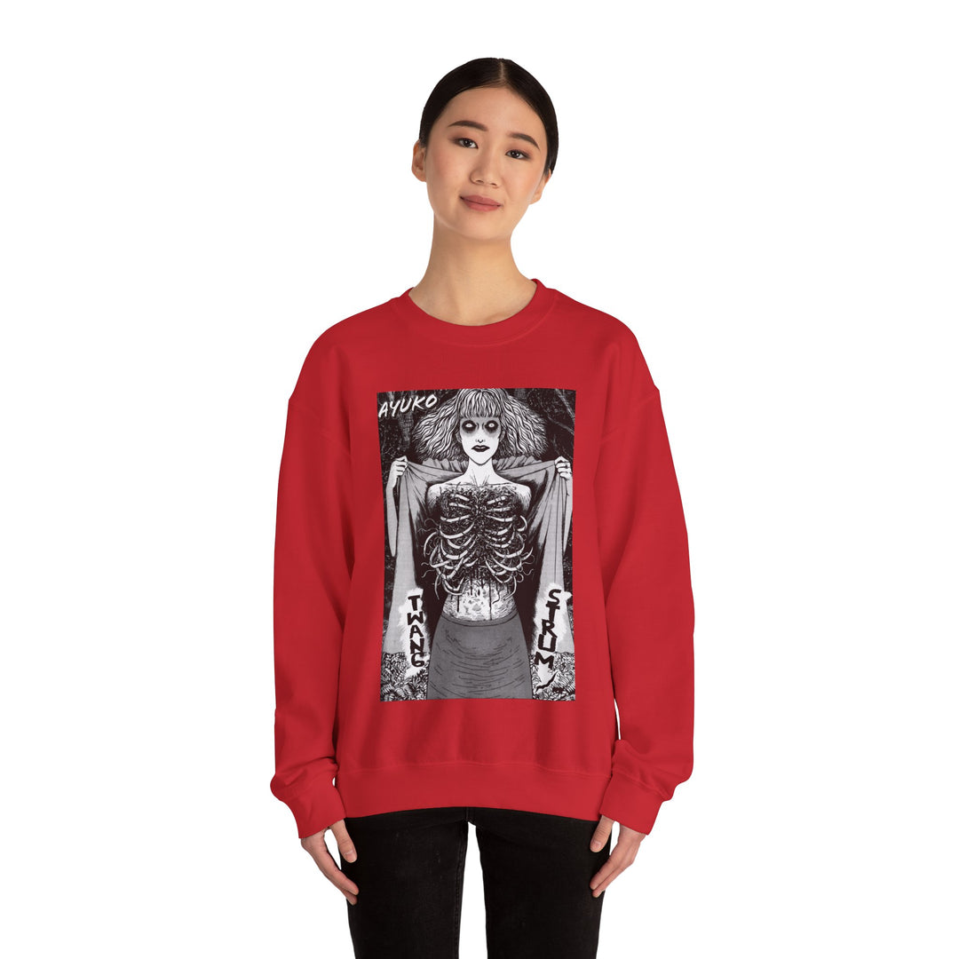 Junji Ito Ribs Woman Sweatshirt