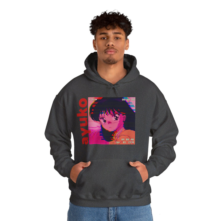 Sailor Mars VHS Ayuko Anime Hoodie