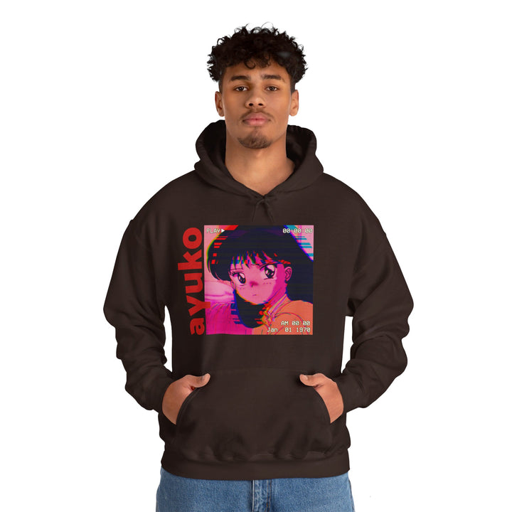 Sailor Mars VHS Ayuko Anime Hoodie