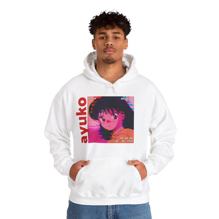 Sailor Mars VHS Ayuko Anime Hoodie