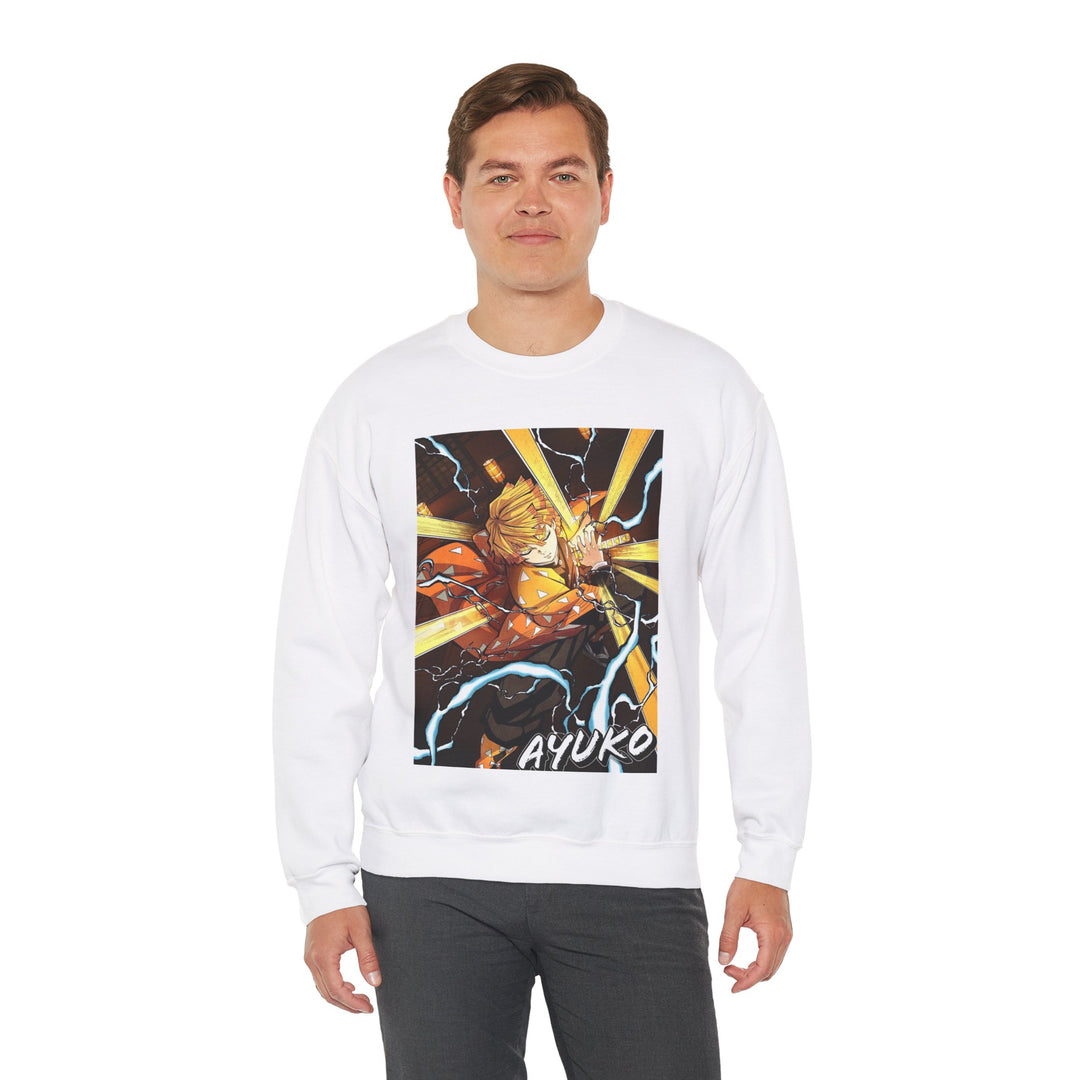 Zenitsu Breath of Thunder Ayuko Anime Sweatshirt