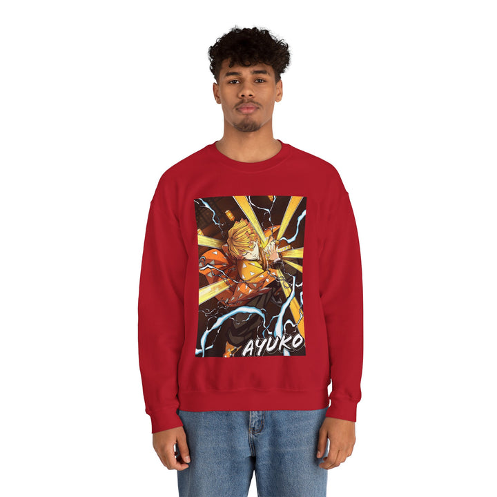 Zenitsu Breath of Thunder Ayuko Anime Sweatshirt