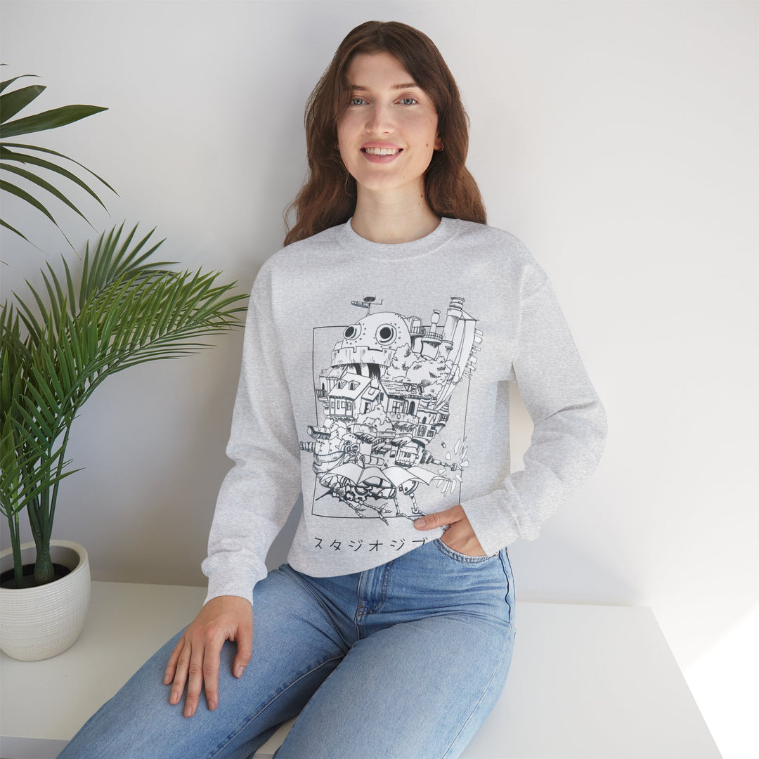 Howl's Moving Castle Crewneck Sweatshirt