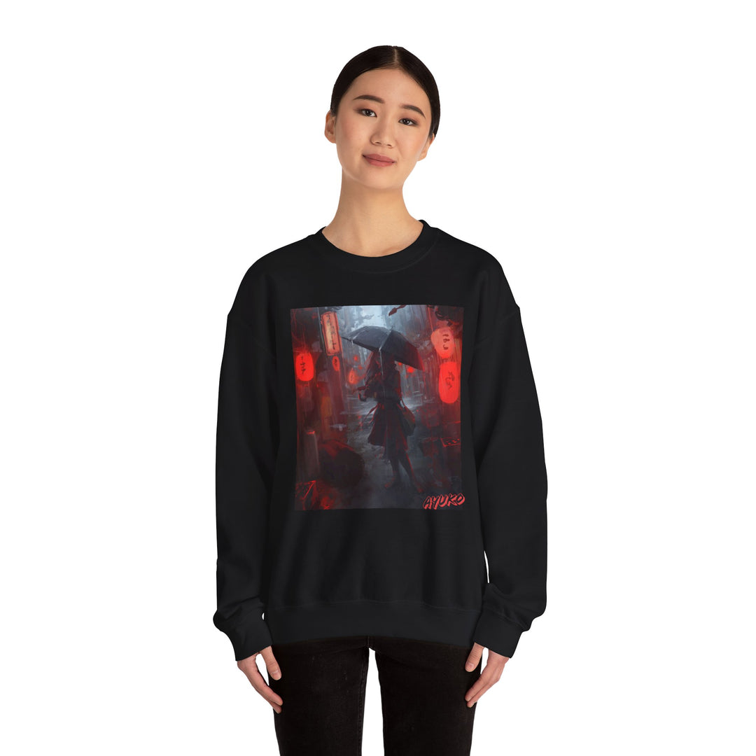 Girl in the Rain Sweatshirt