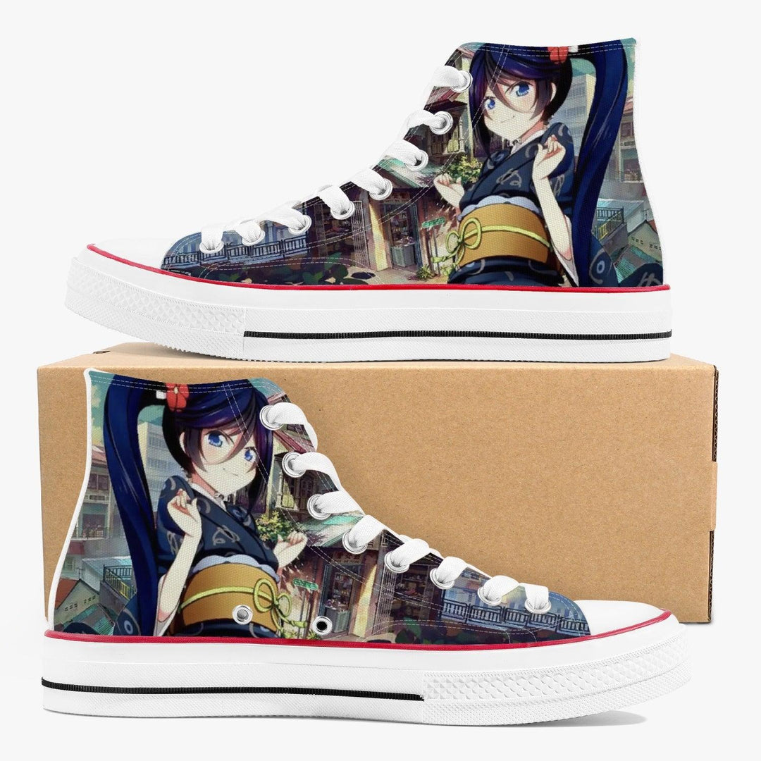 The Devil Is a Part-Timer! Suzuno Kamazuki A-Star High white Anime Shoes _ The Devil Is a Part-Timer! _ Ayuko