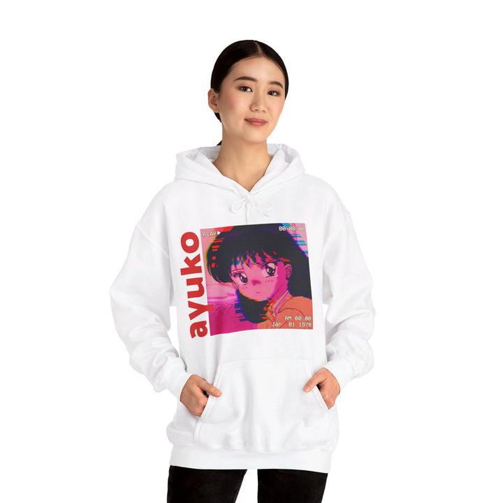 Sailor Mars VHS Ayuko Anime Hoodie