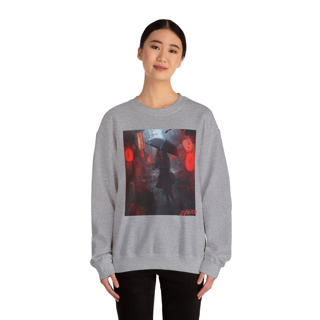 Girl in the Rain Sweatshirt