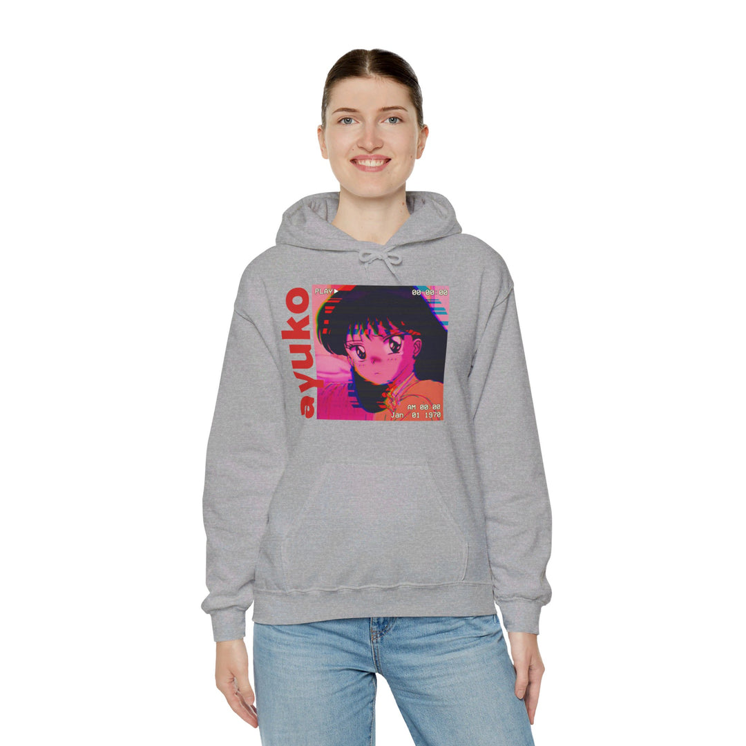 Sailor Mars VHS Ayuko Anime Hoodie