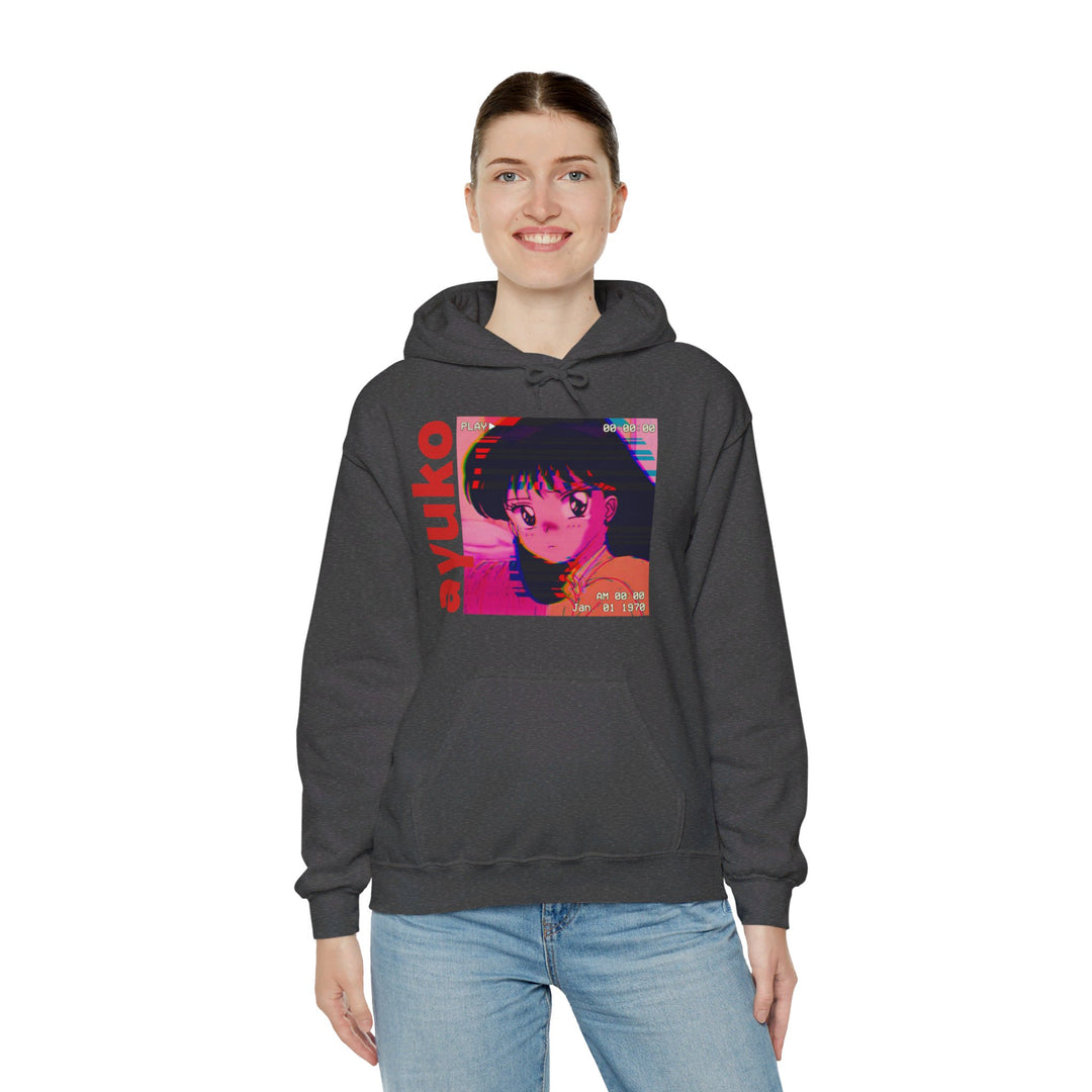 Sailor Mars VHS Ayuko Anime Hoodie