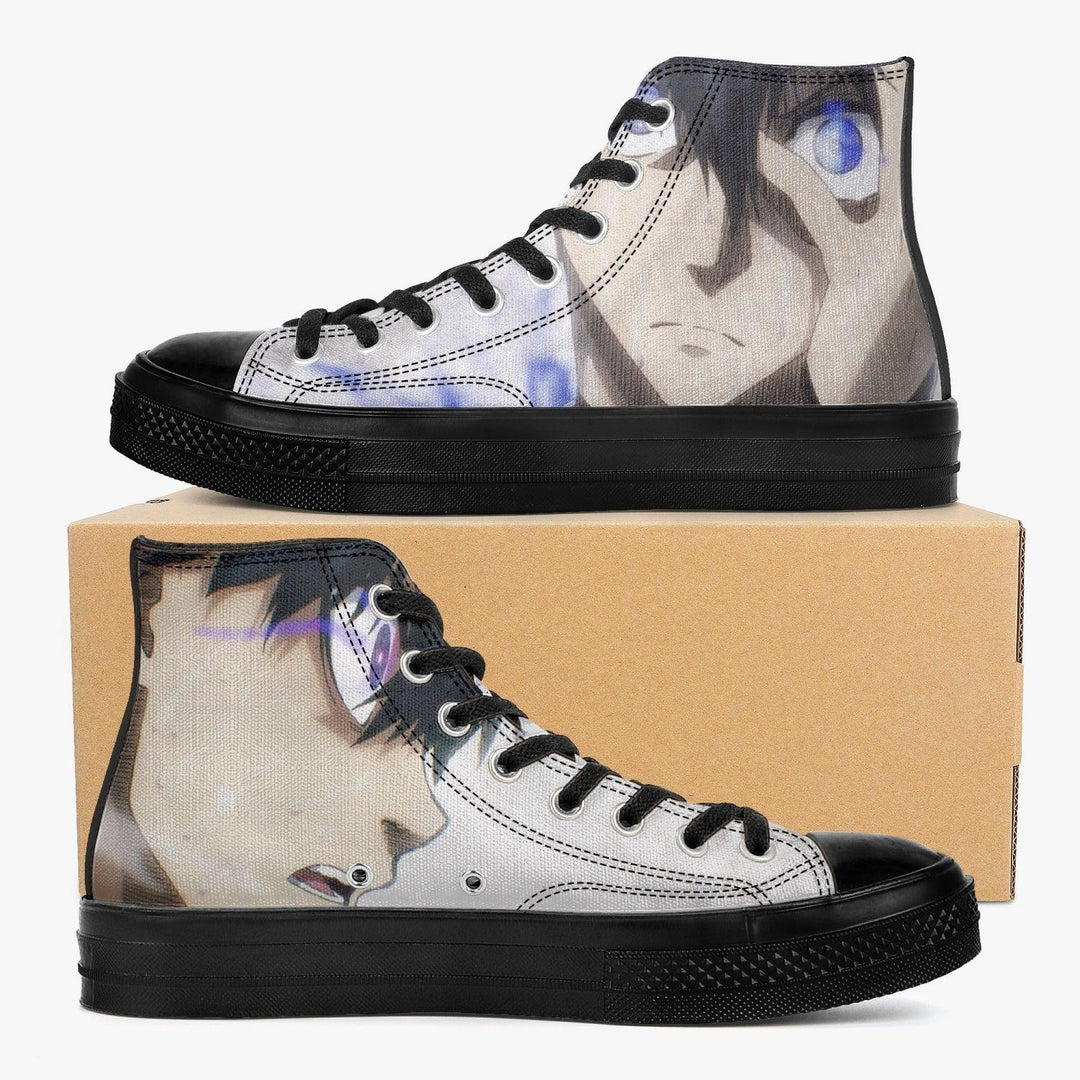 Blue Lock Yoichi Isagi A-Star High Anime Shoes _ Blue Lock _ Ayuko