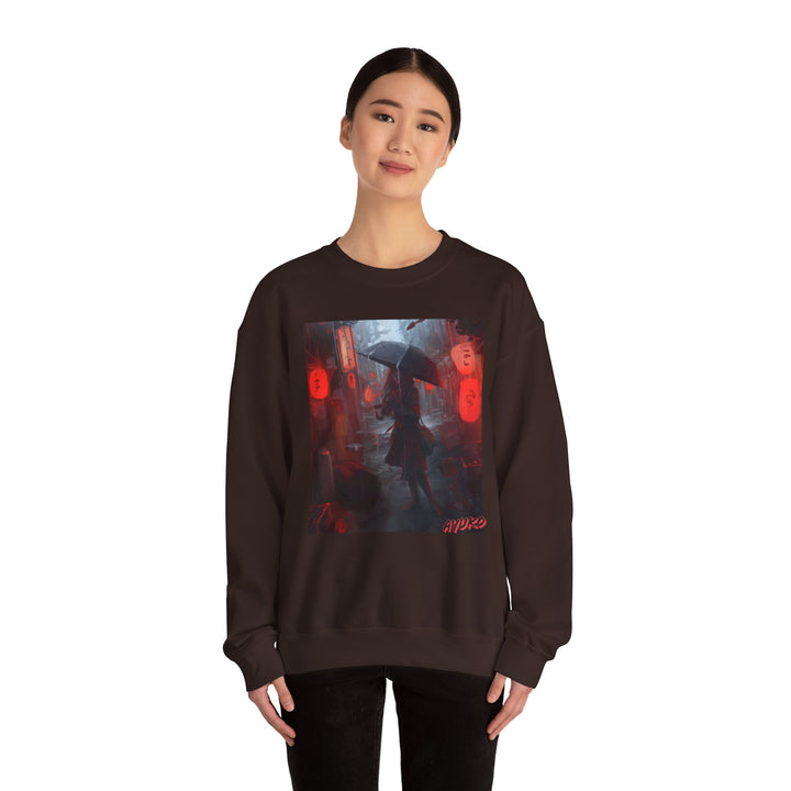 Girl in the Rain Sweatshirt